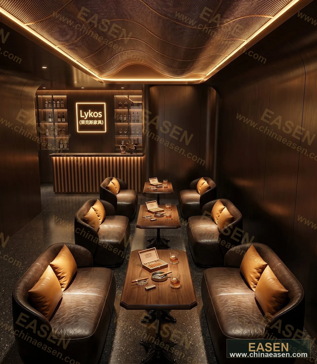 YS-B57 — Cigar Lounge Furniture No.37