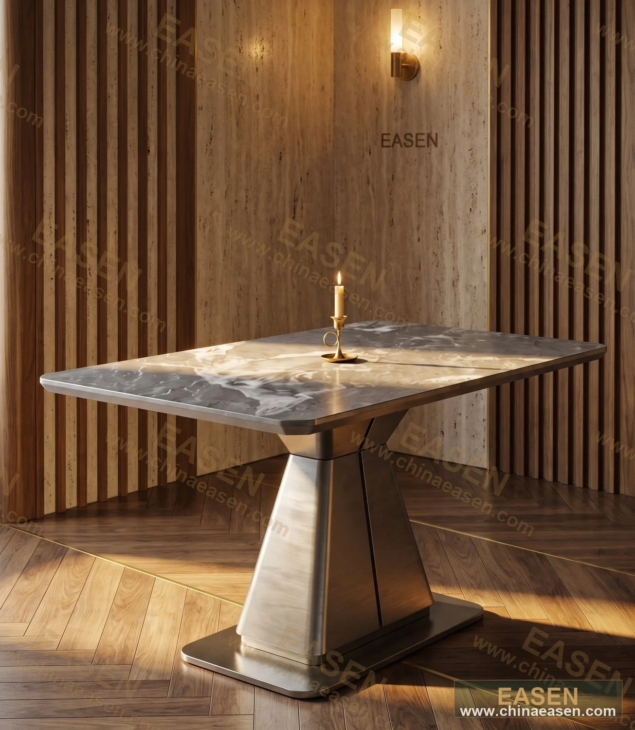 YS-D18 — Velvet Long Table Style D