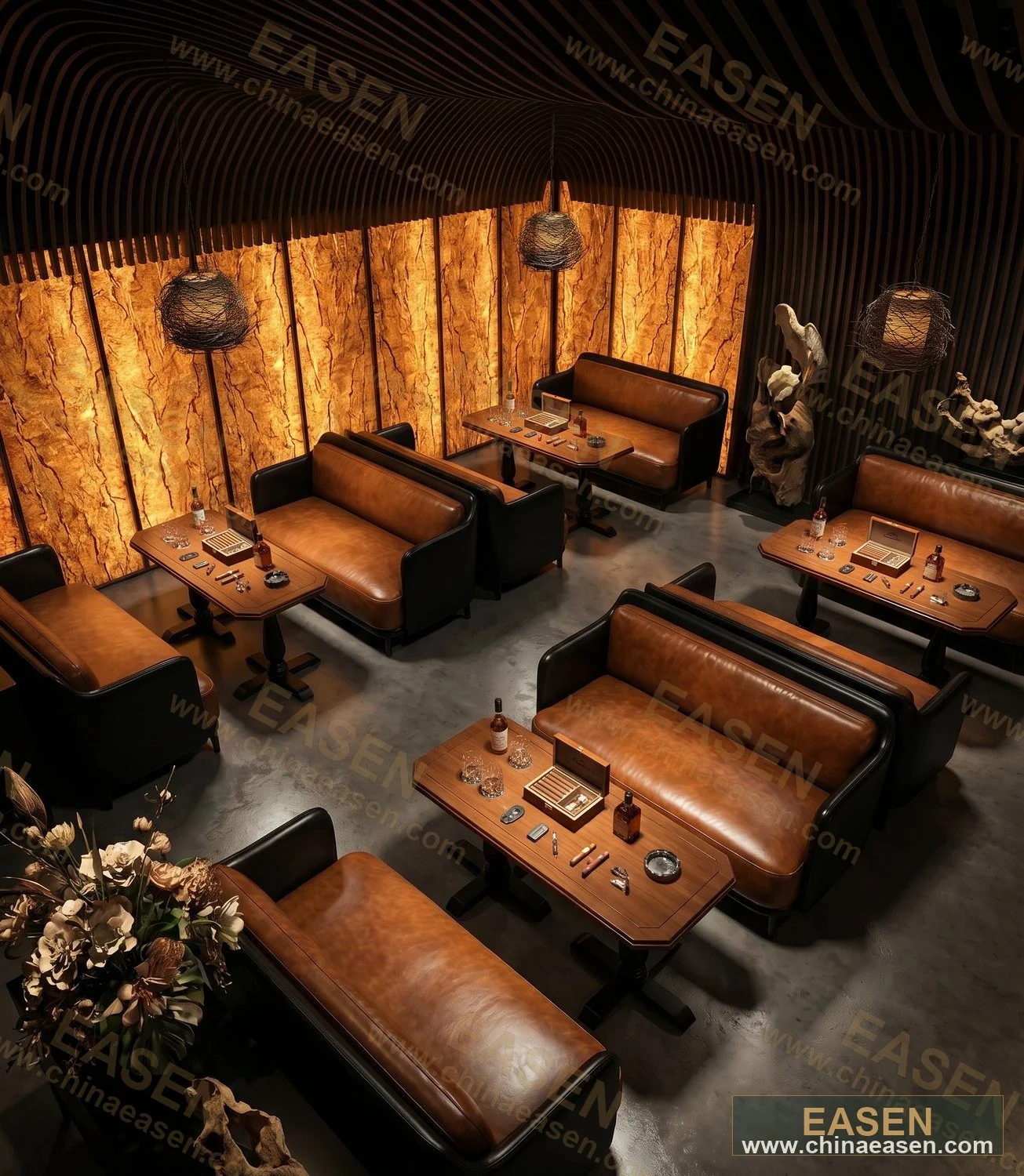 YS-B66 — Cigar Lounge Furniture No.46