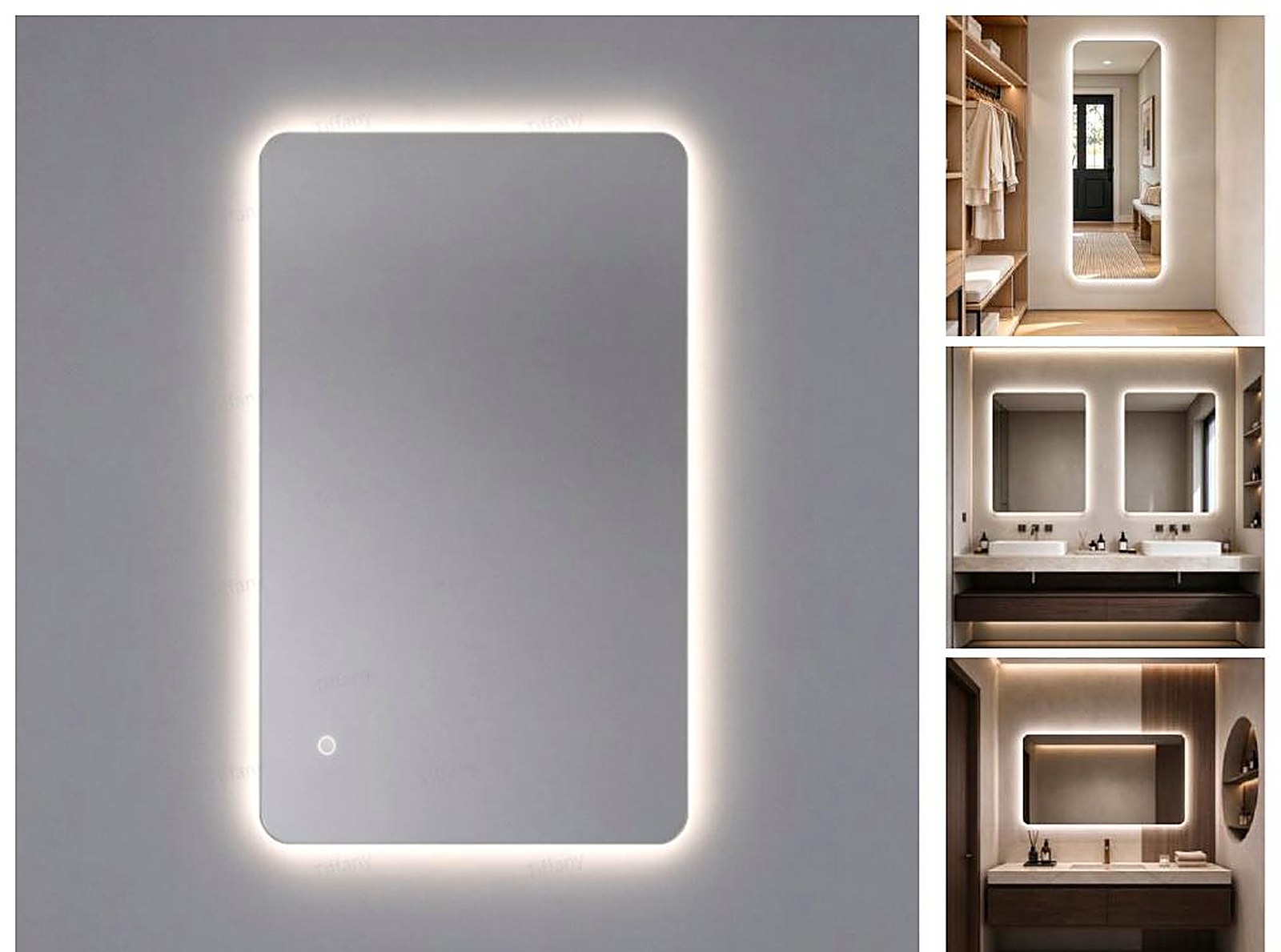 LED ogledalo Aura