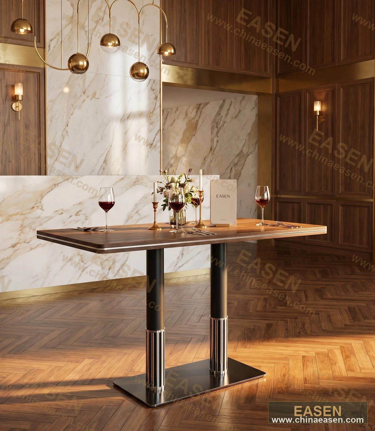 YS-D30 — Velvet Long Table