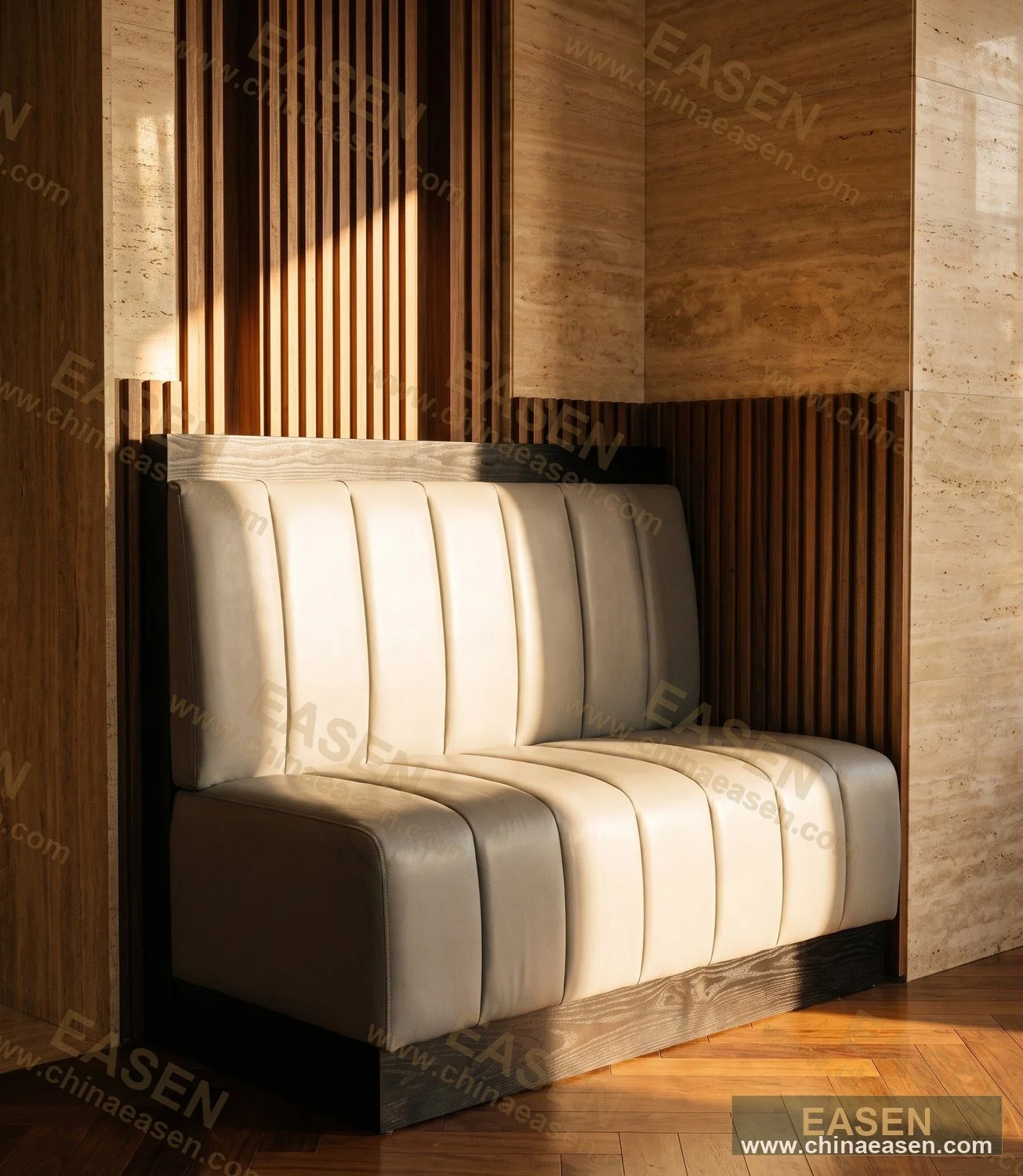YS-D05 — Velvet Banquette Sofa Style D