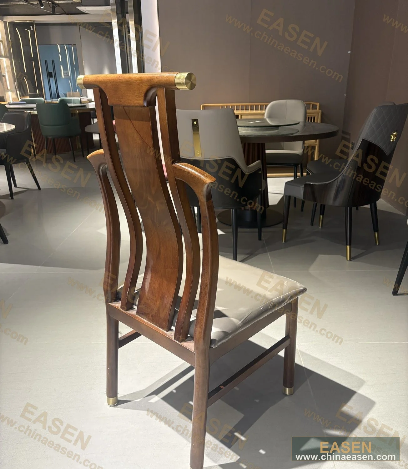 YS-P128 — Real-Photo Dining Chair 58