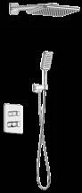 Concealed shower set Chrome DG16882
