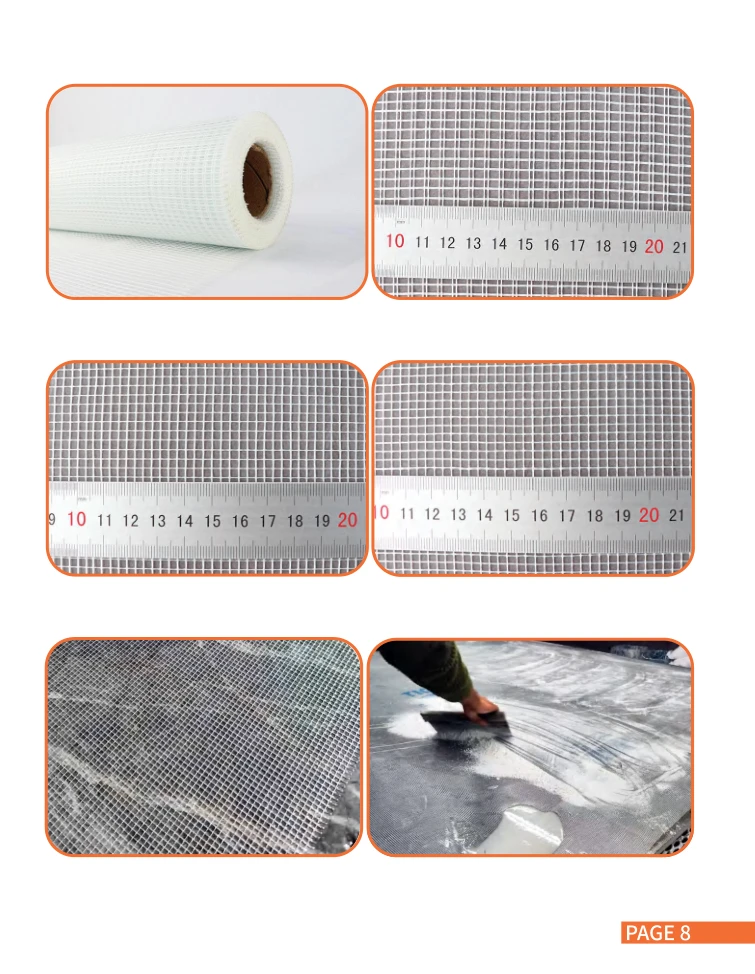 Marble fiberglass mesh