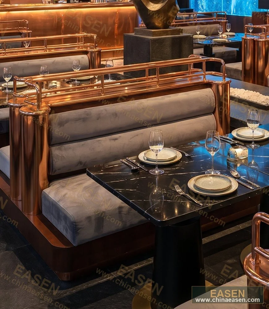 YS-R19 — Premium Velvet Round Table Set
