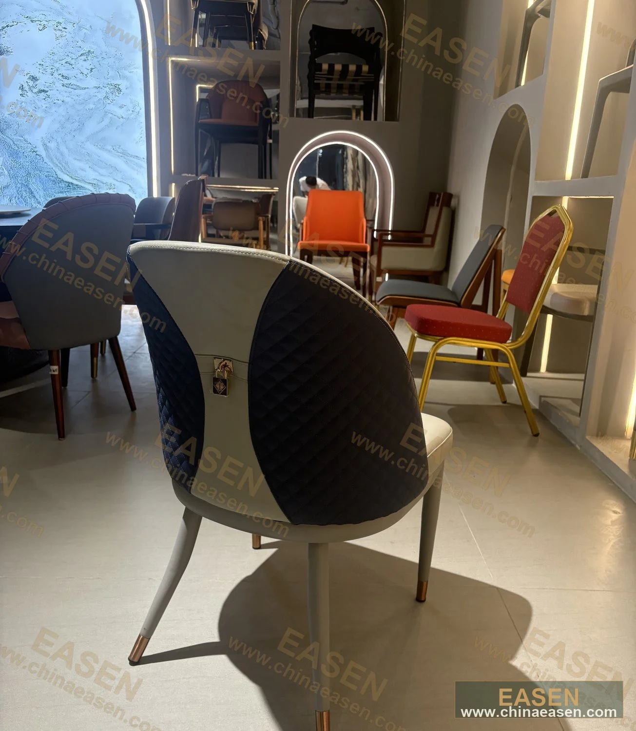 YS-P080 — Real-Photo Dining Chair 10