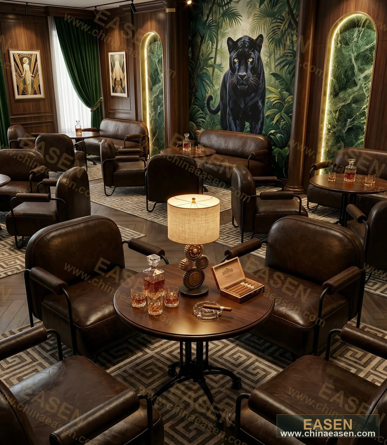 YS-B63 — Cigar Lounge Furniture No.43