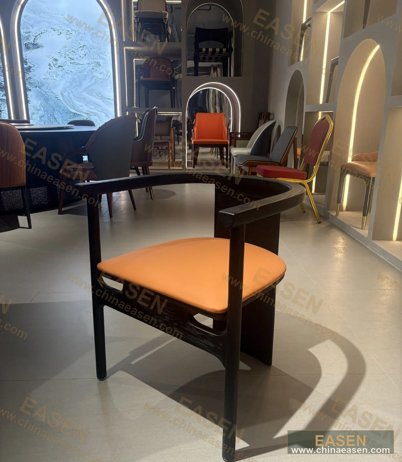 YS-P130 — Real-Photo Dining Chair 60