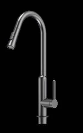 Kitchen mixer Water plated gun grey DG16057-SDQH