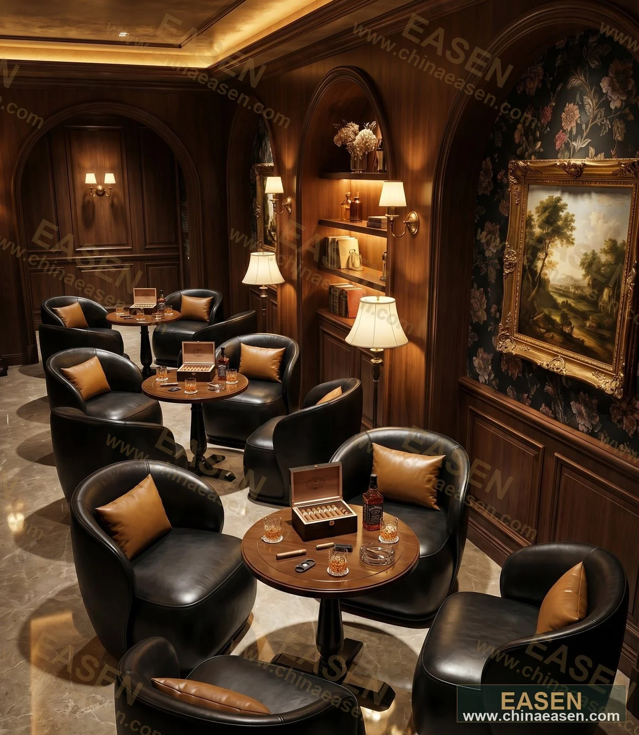 YS-B60 — Cigar Lounge Furniture No.40
