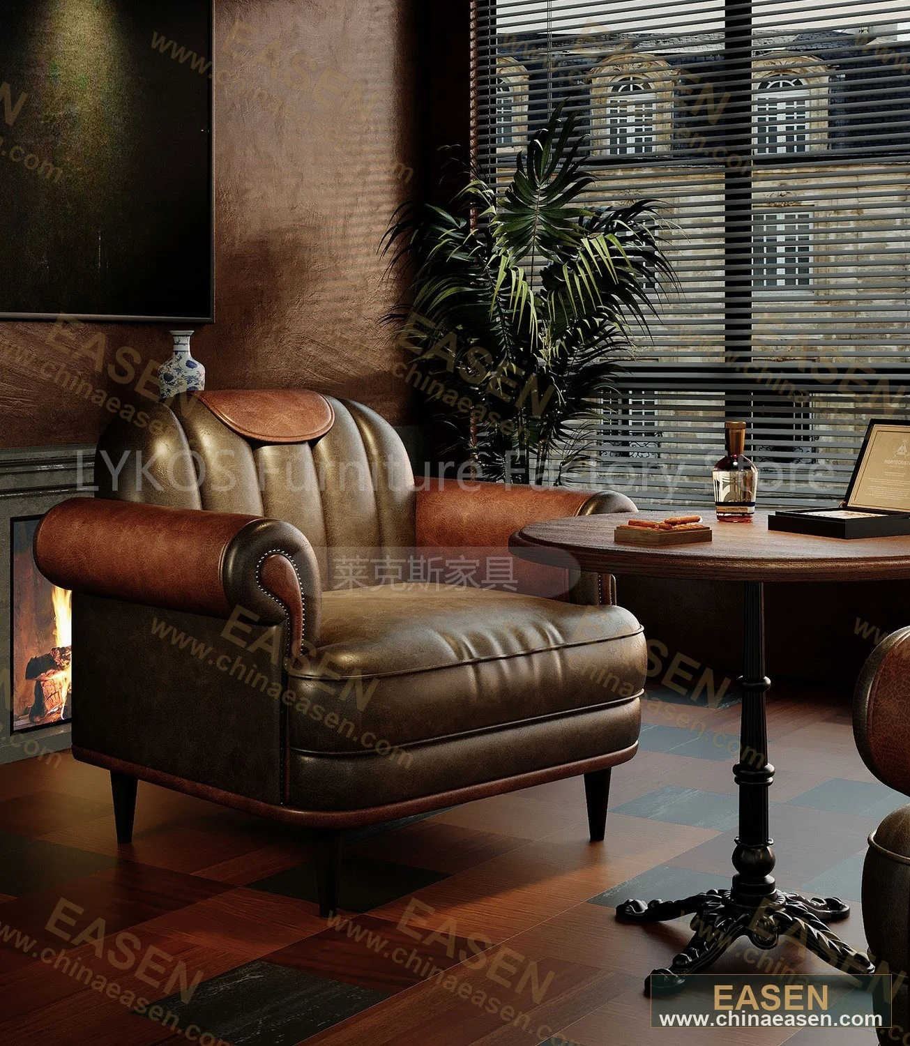 YS-B45 — Cigar Lounge Furniture No.25
