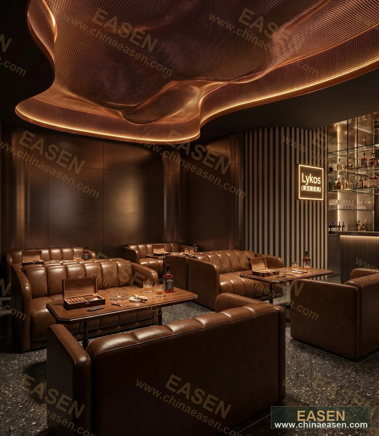 YS-B58 — Cigar Lounge Furniture No.38