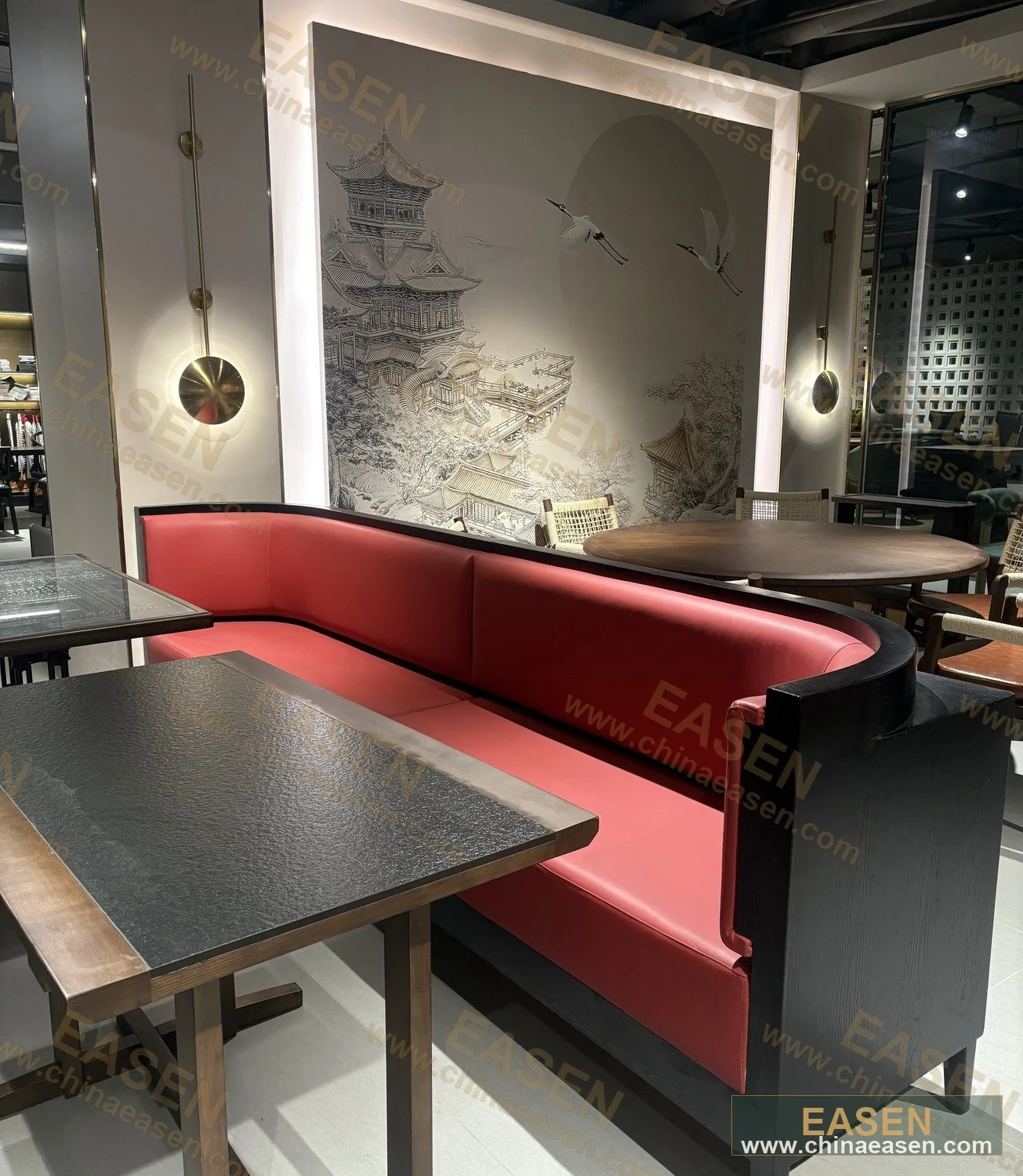 YS-P004 — Real-Photo Banquette 04