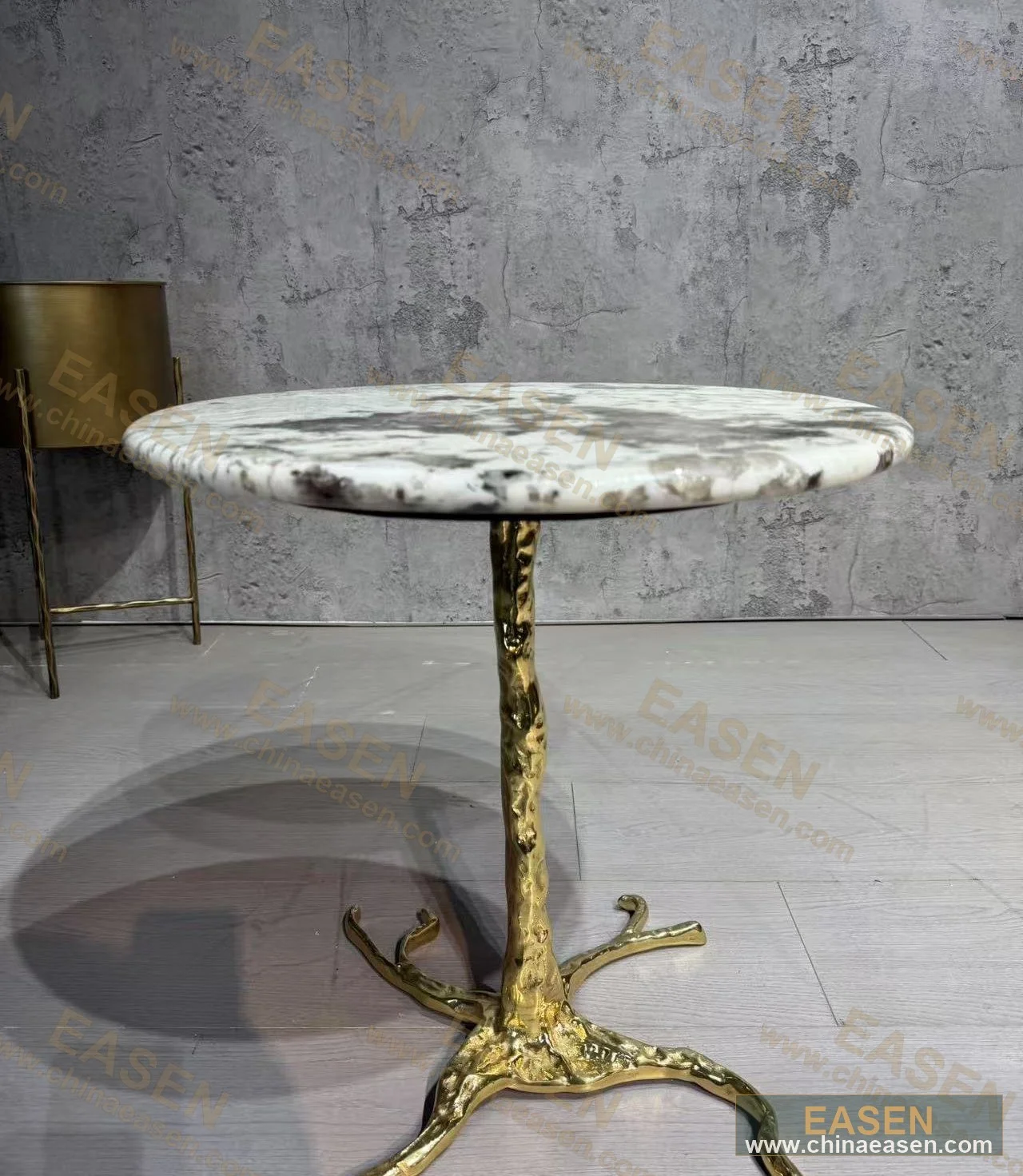 YS-C02 — Premium Velvet Round Table