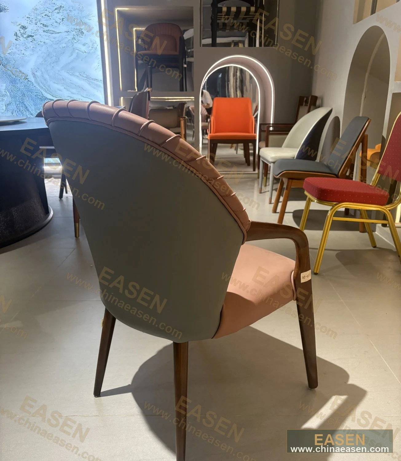 YS-P115 — Real-Photo Dining Chair 45