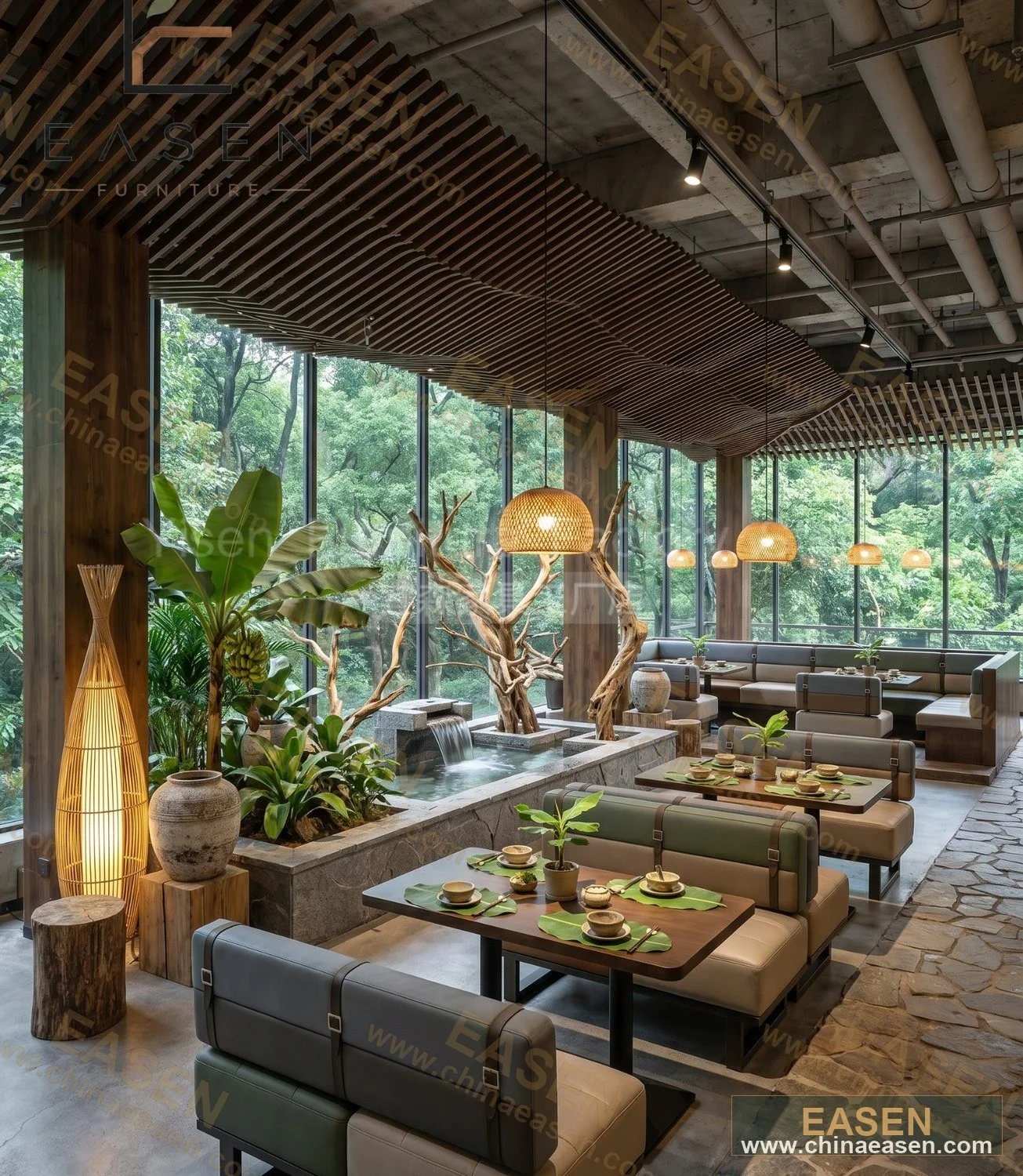 YS-A060 — Mountain-Wind Banquette No.03