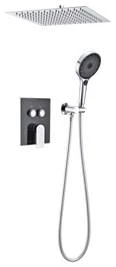 Concealed push button single-lever twin shower valve -Suspended ceiling out water DG206