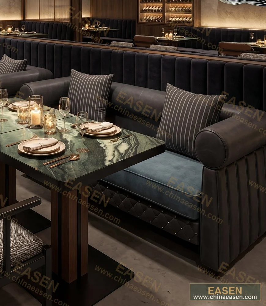 YS-R16 — Premium Velvet Banquette Sofa Set