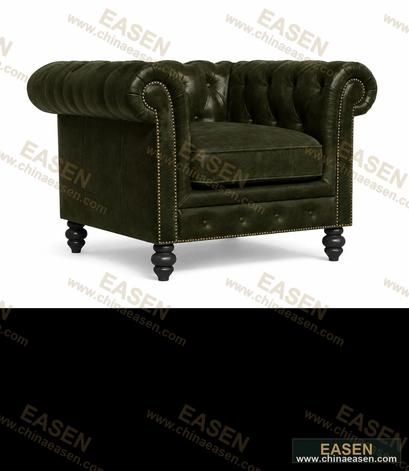 YS-C06 — Premium Velvet Single Sofa