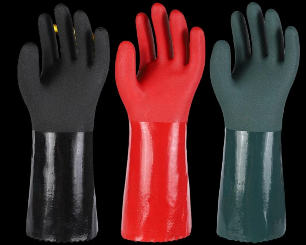 Zaštitne rukavice — Oil-resistant dipped plastic labor protection gloves