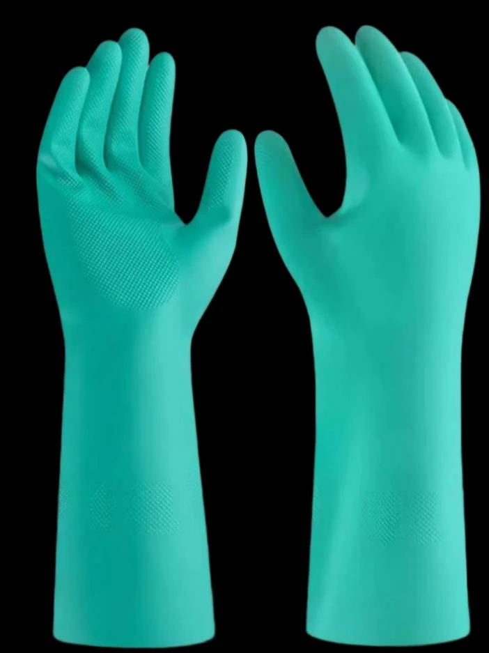 Zaštitne rukavice — Industrial nitrile rubber chemical-resistant gloves
