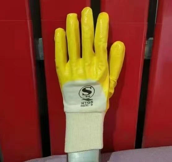 Cotton wool cloth hanging acrylic gloves