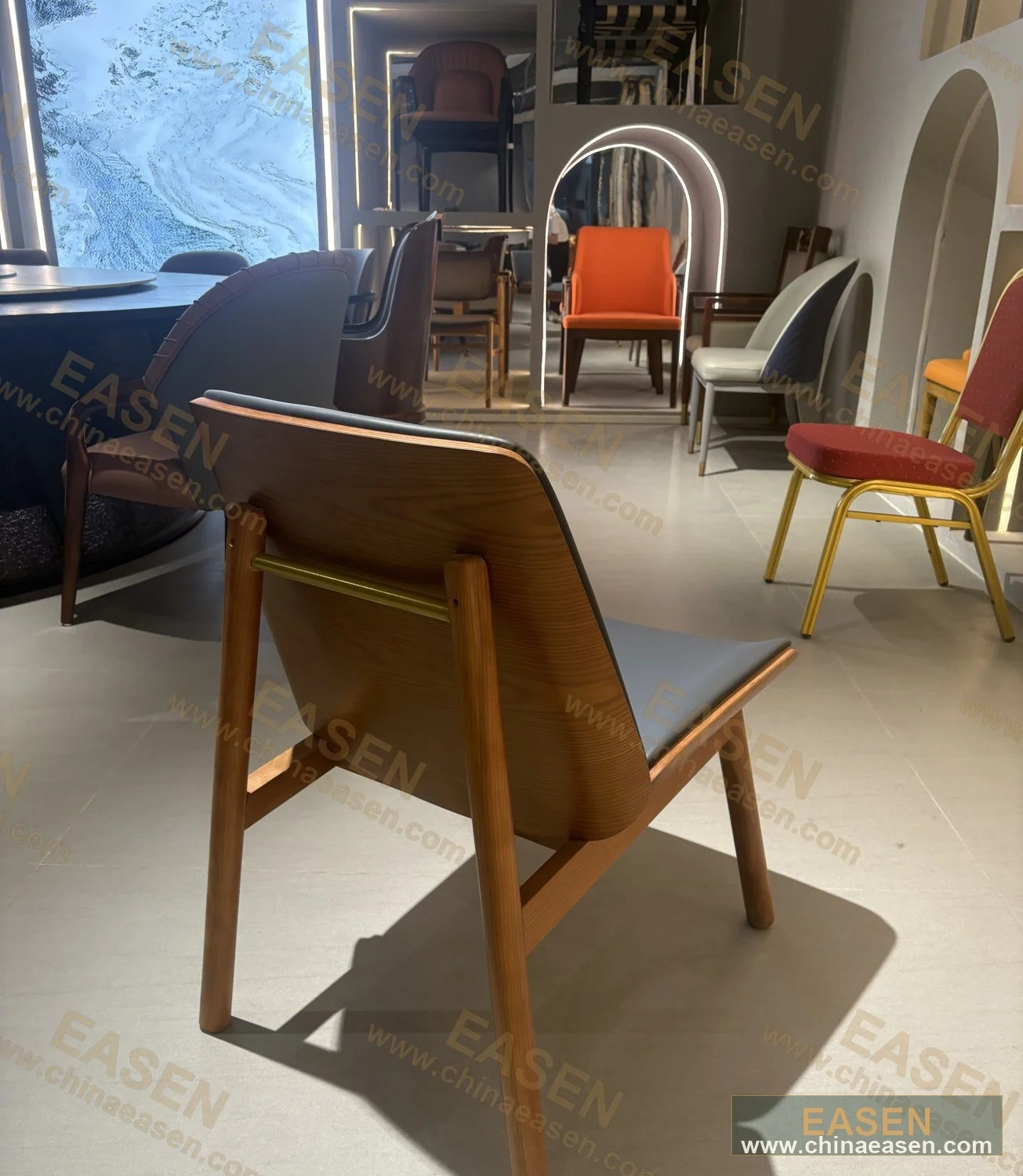 YS-P129 — Real-Photo Dining Chair 59
