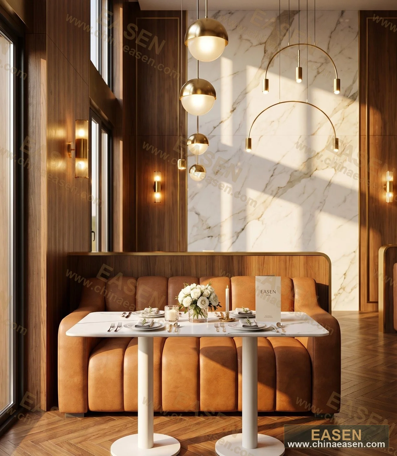 YS-D25 — Velvet Long Table