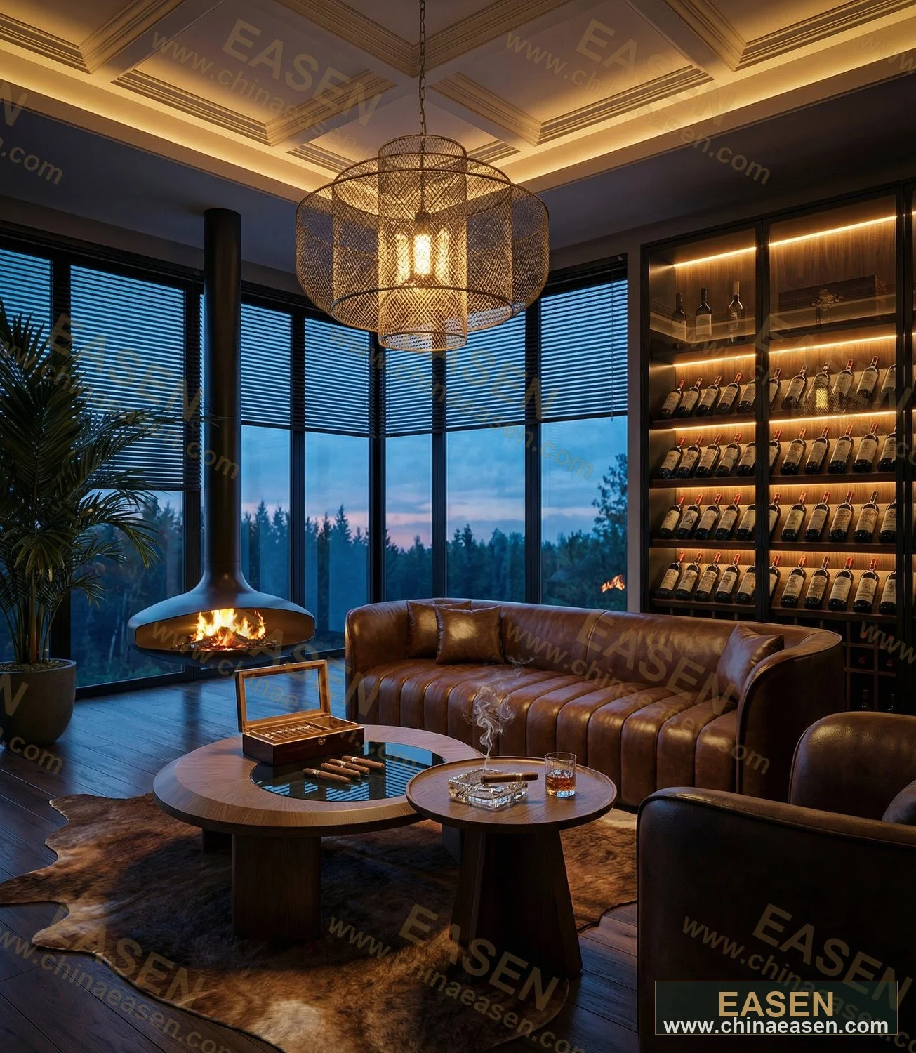 YS-B54 — Cigar Lounge Furniture No.34