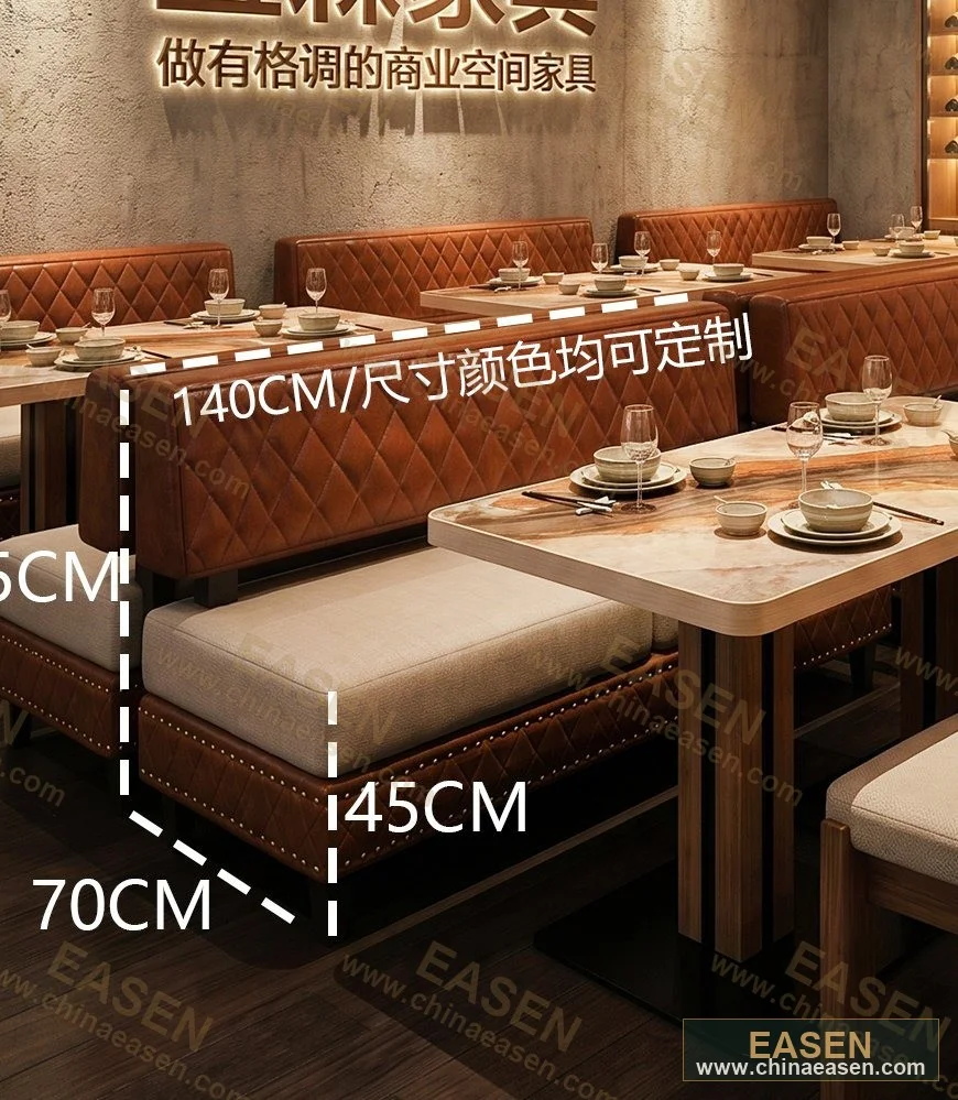 YS-R06 — Premium Velvet Banquette Sofa Set
