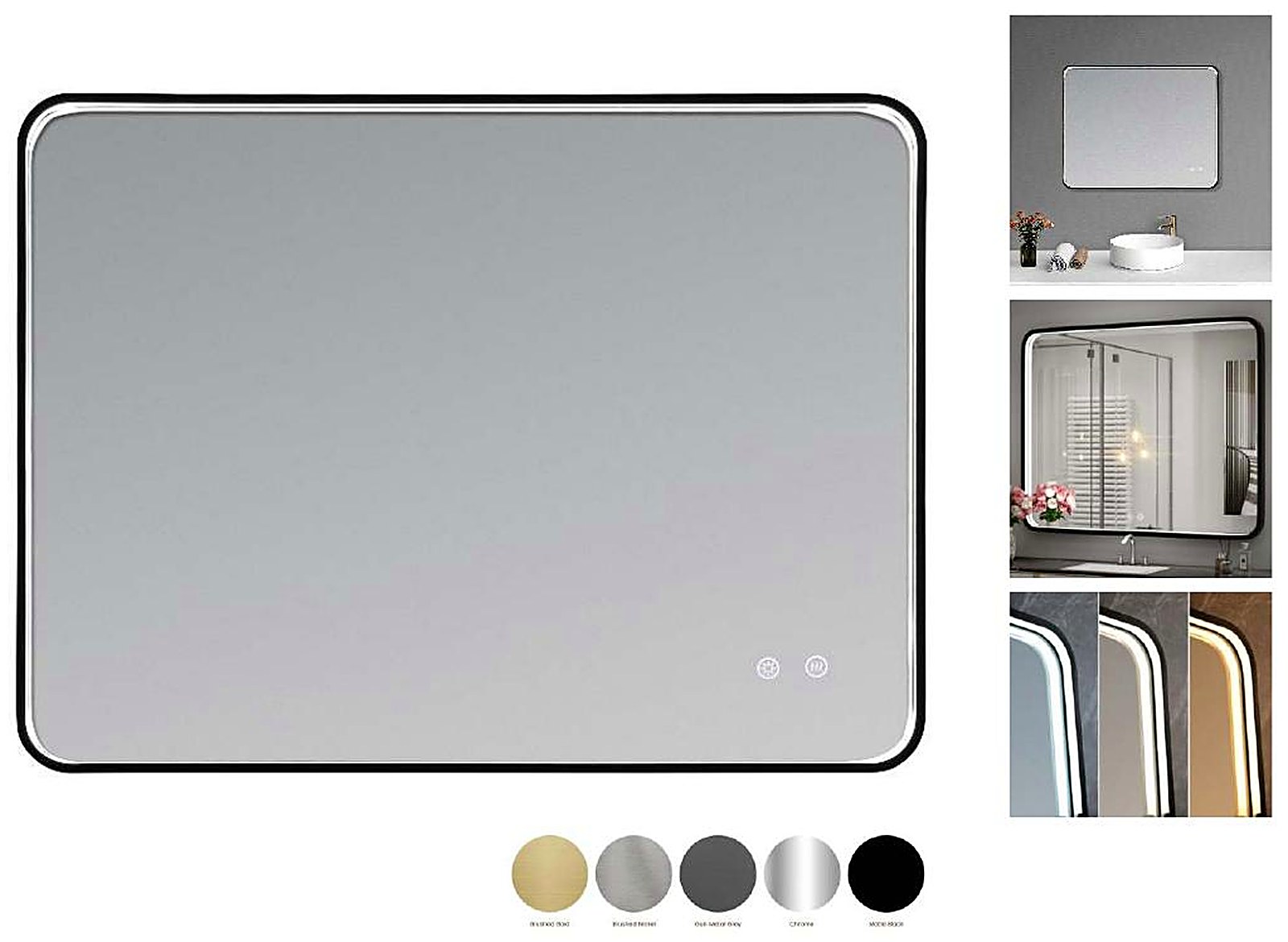 LED ogledalo Liora