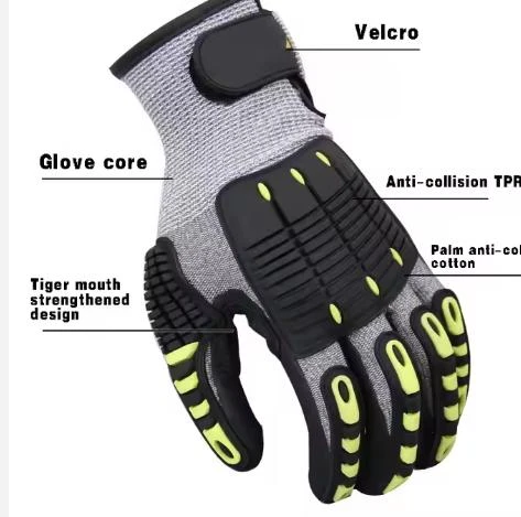 Five-level anti-cutting gloves