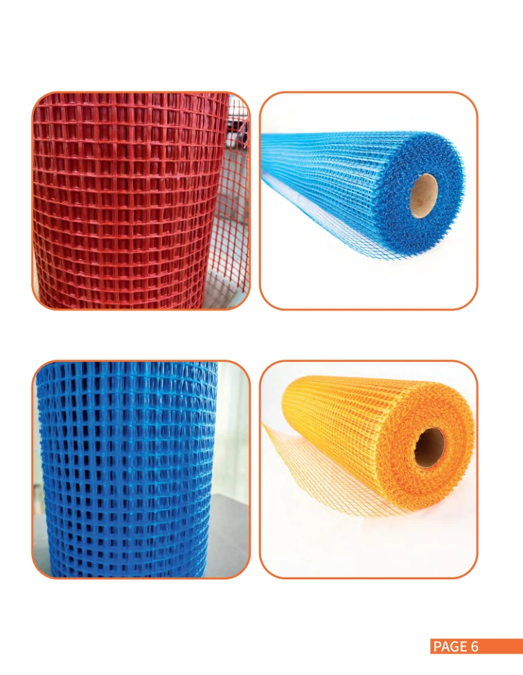 Fiberglass mesh 10×10 mm hole size