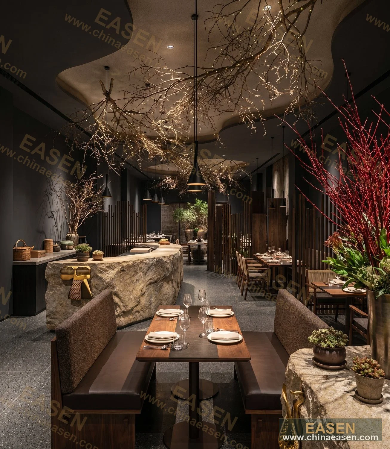 YS-A014 — Upholstered Dining