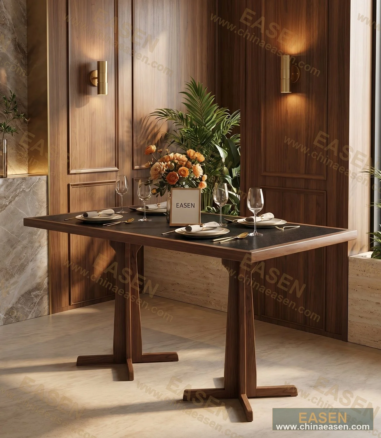 YS-D41 — Velvet Long Table